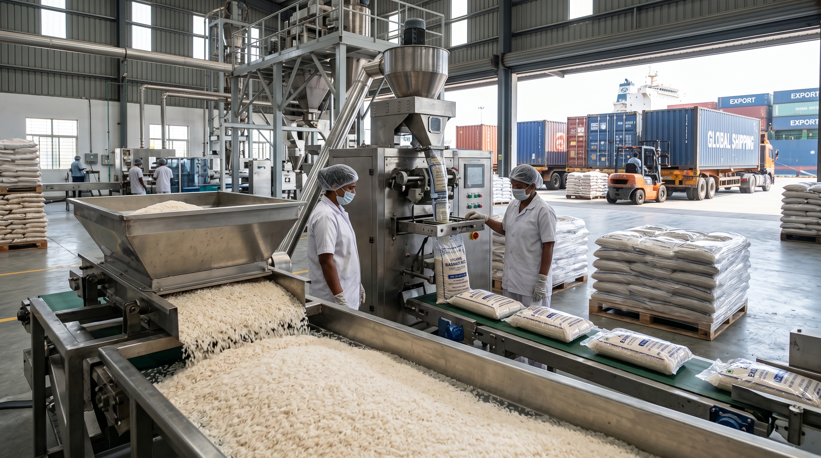 Exporting High-Quality Aromatic Rice with Guaranteed Purity 